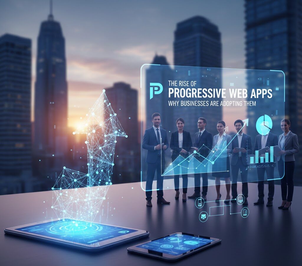 Progressive Web App interface example