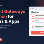 Payment gateways in Lebanon for websites and apps, a checkout with card, wallet and cash on delivery options, Step To Media