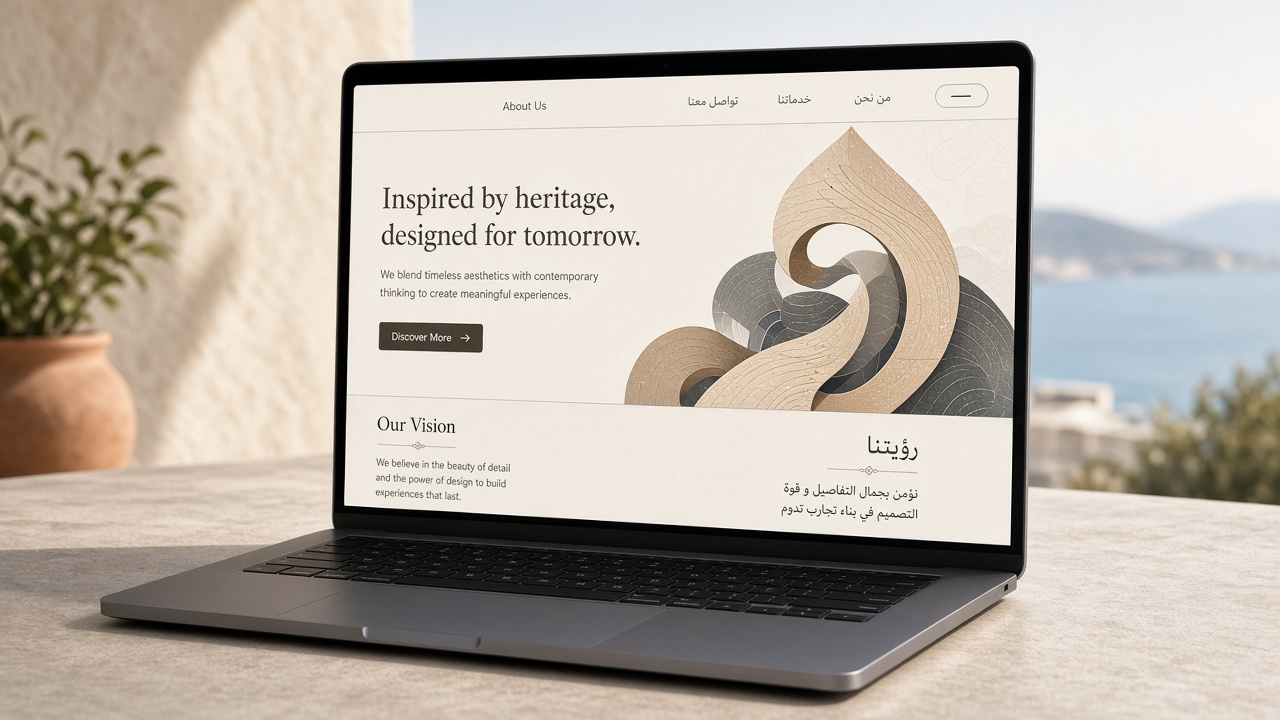 Bilingual Website Lebanon: Arabic–English Design & True RTL UX